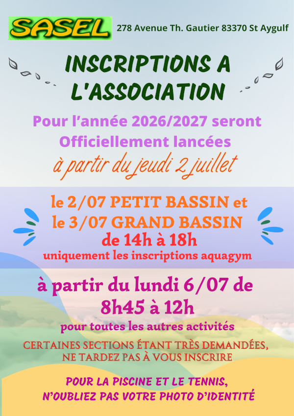 inscriptions26et27